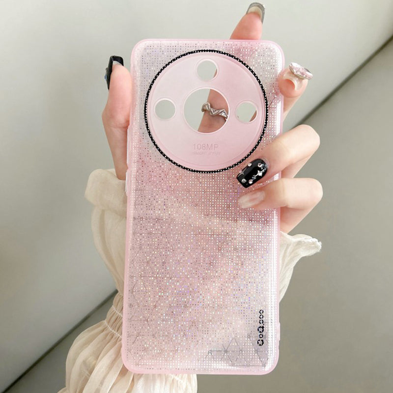 Q.COO For Honor X50 5G Case Aurora Effect TPU Shockproof Phone Cover Q.COO For Honor X50 5G Case Aurora Effect TPU Shockproof Phone Cover
